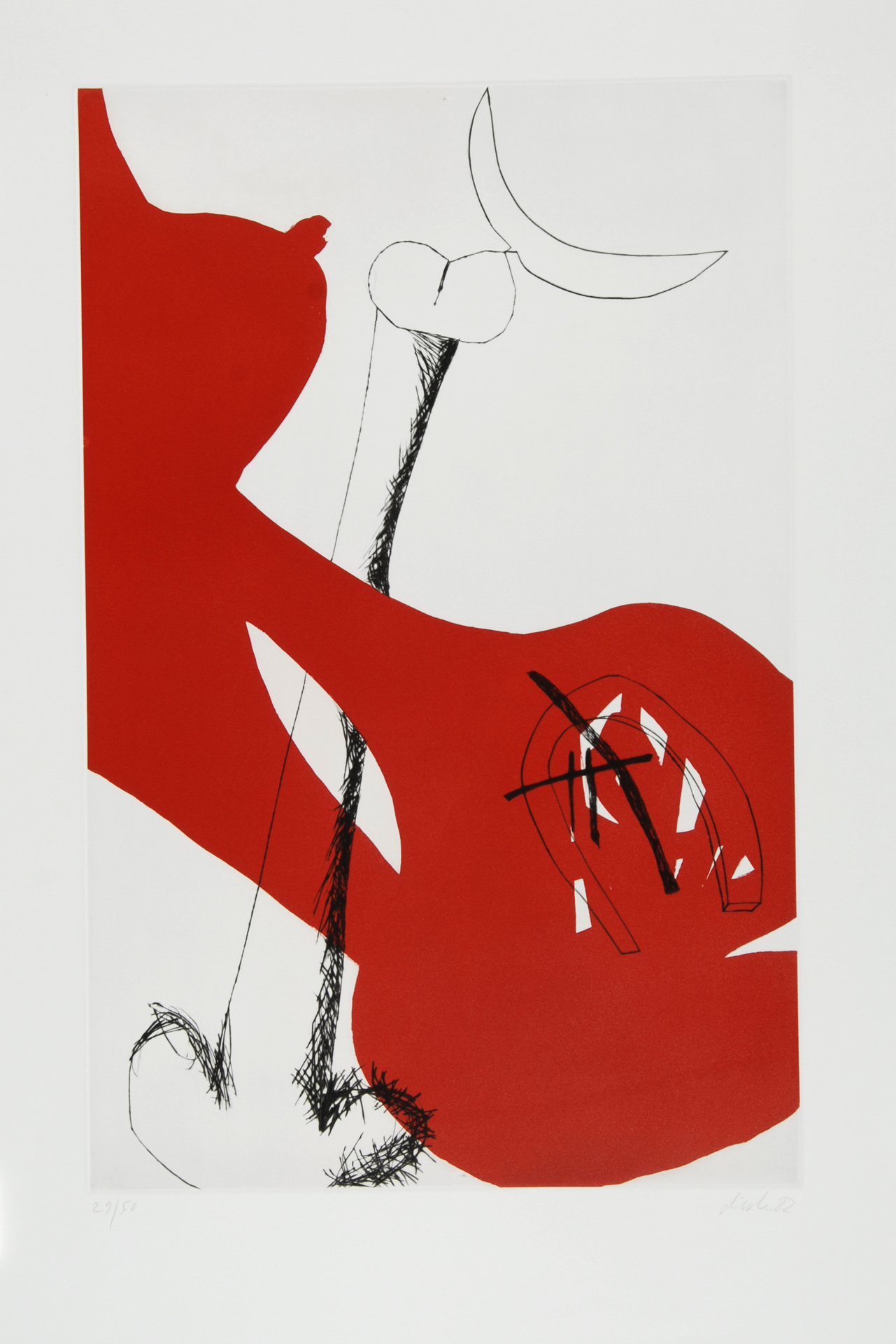 Martin Disler, Gravure D
