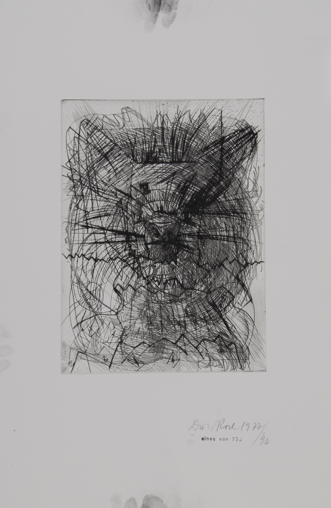 Dieter Roth, Composition IV, 1977, from "Composition I-V"