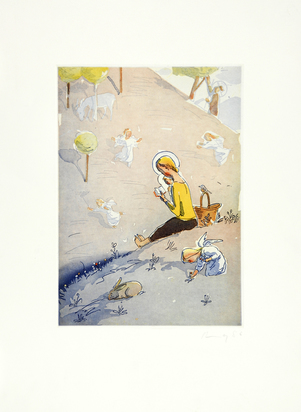 2 Blätter: Ohne Titel, 1986; Ohne Titel, 1990