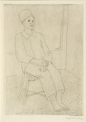 Daniel mit Zuavenmütze