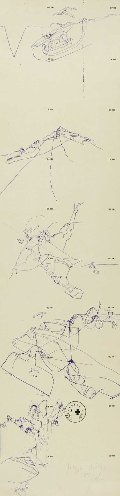 Joseph Beuys, Flug des Adlers ins Tal und zurück