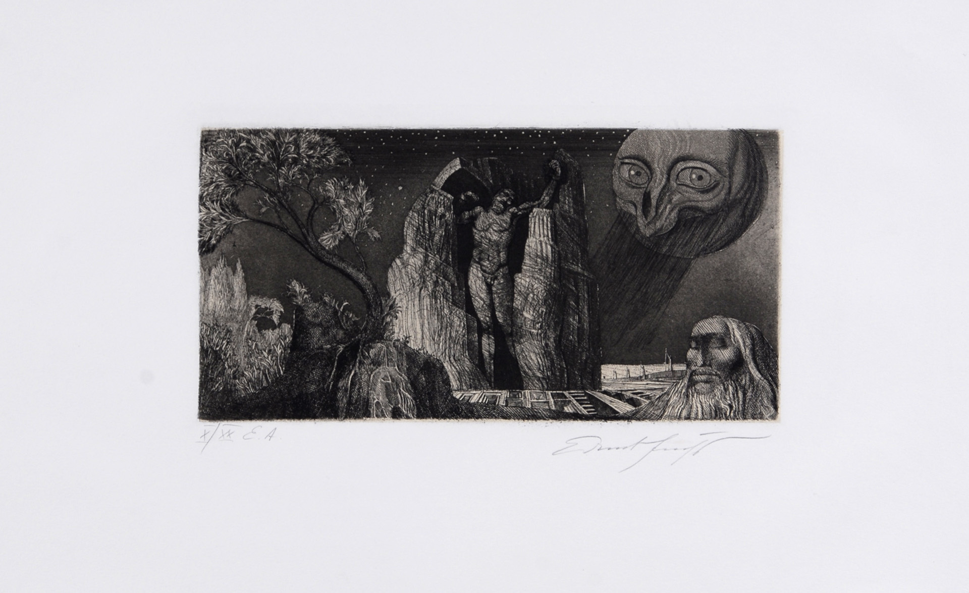 Ernst Fuchs, Das Gefängnis des Winters