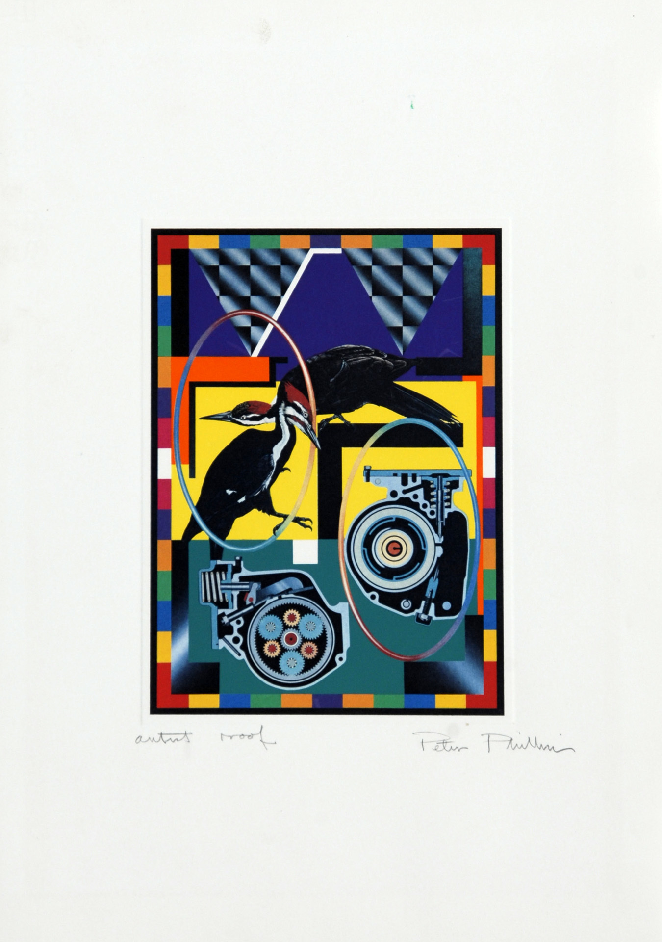 Peter Phillips, Untitled