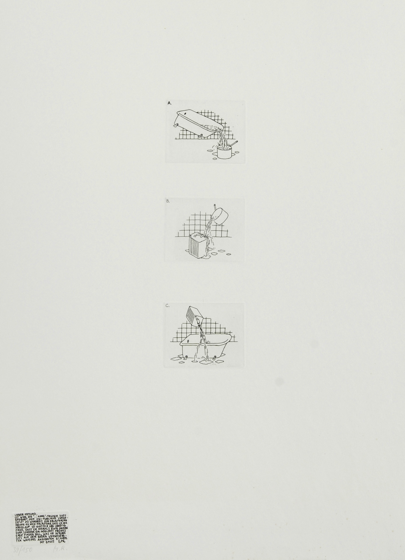 Markus Raetz, "...Anne"-Trilogie II