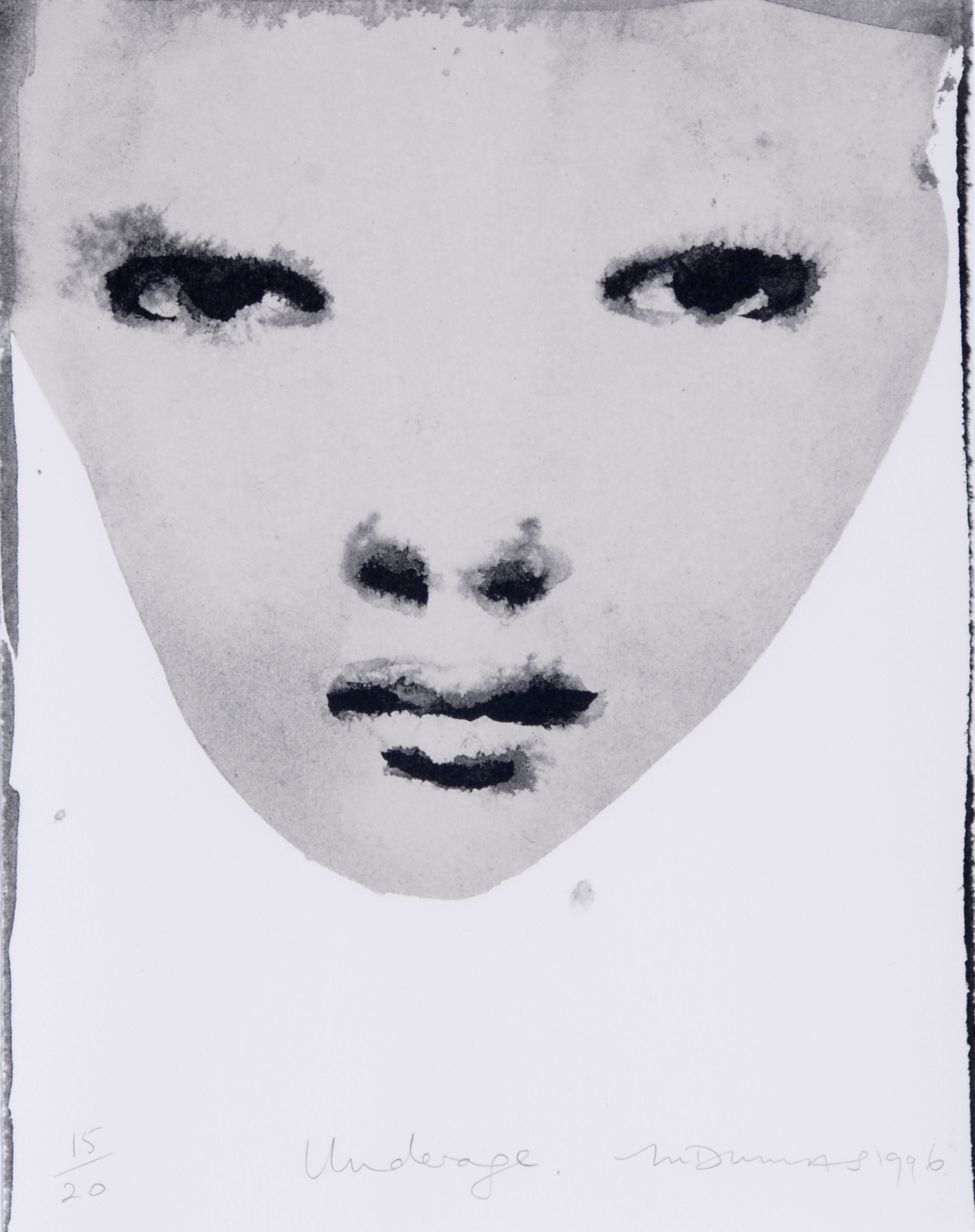 Marlene Dumas, Underage