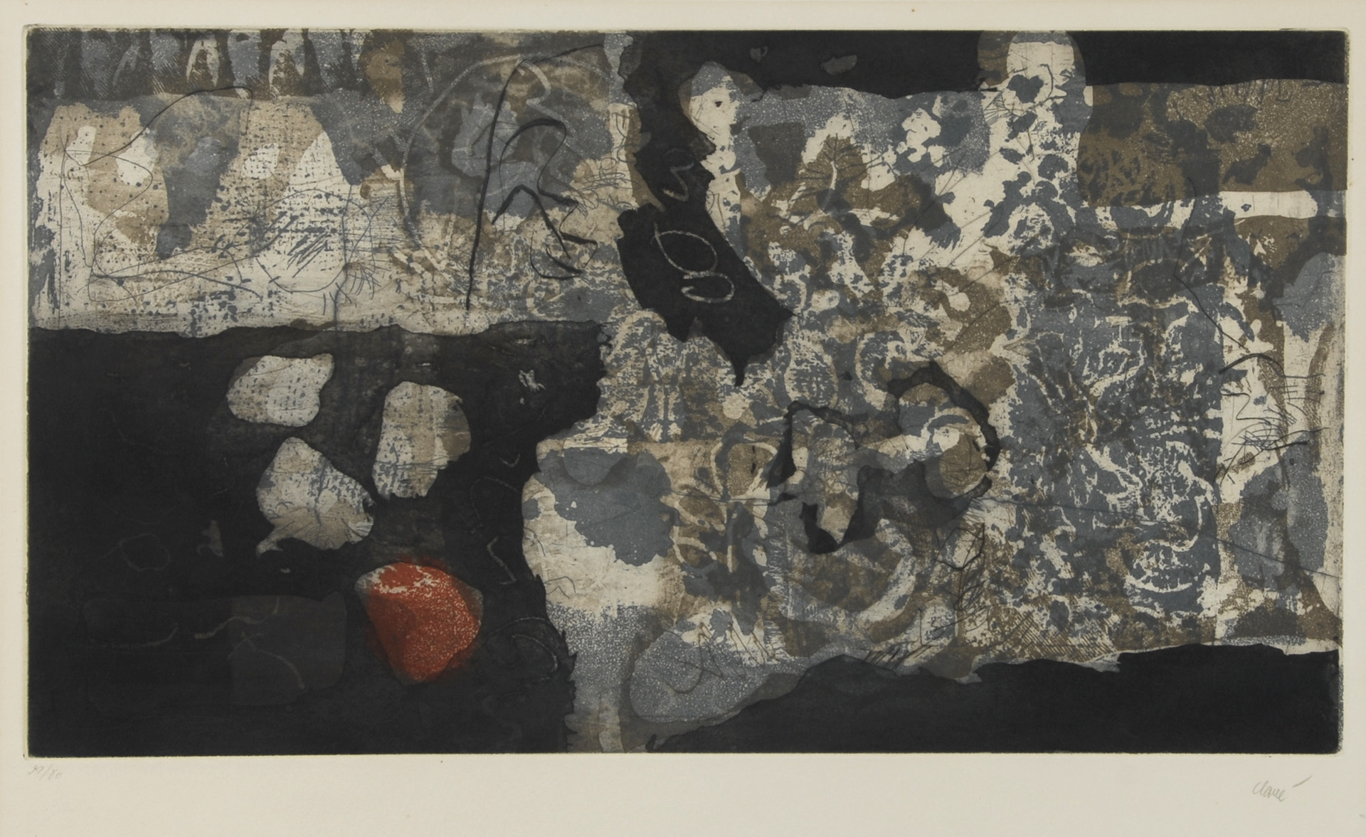 Antoni Clavé, Nappe imprimée (Mirage)