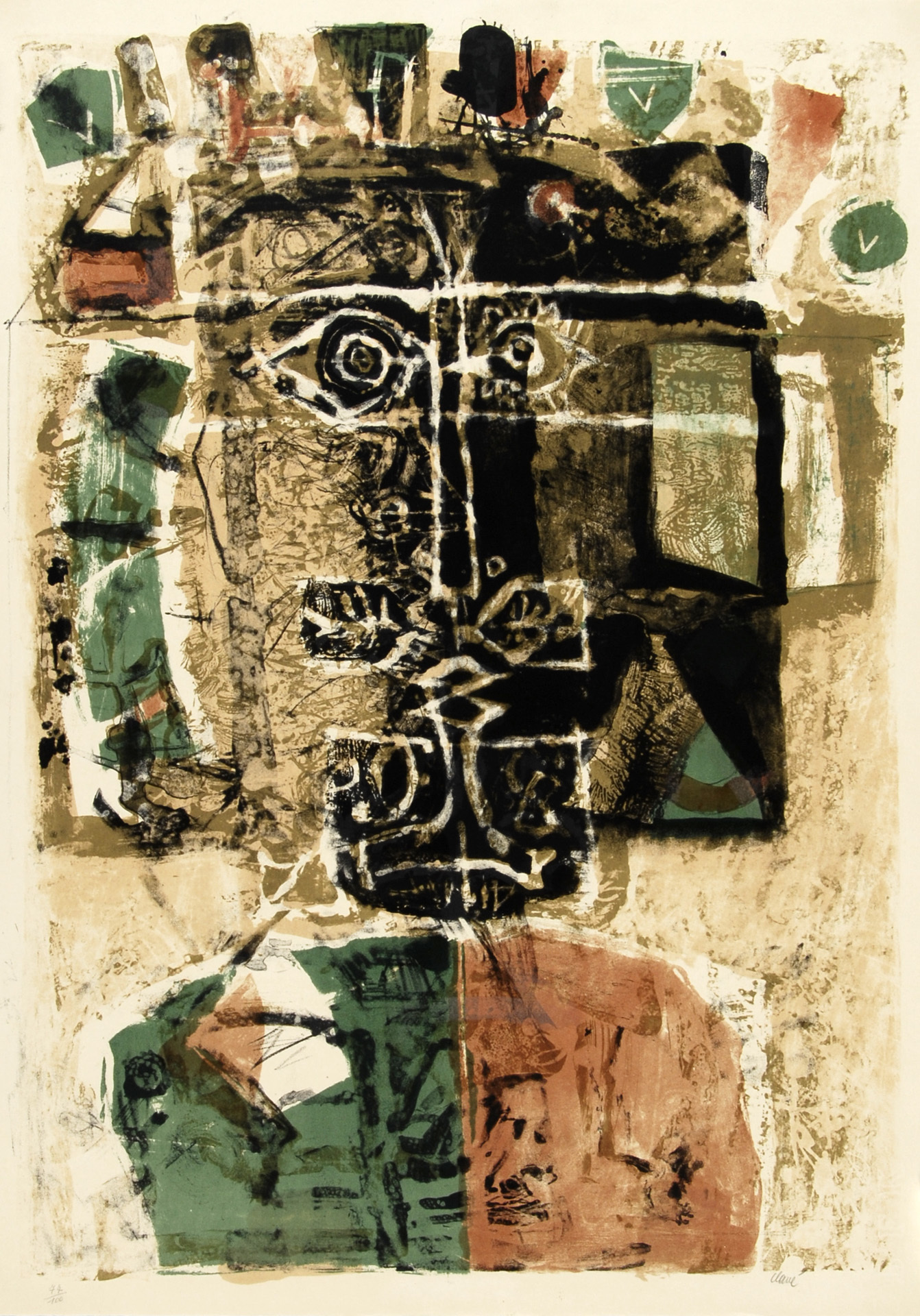 Antoni Clavé, Roi vert et rouge