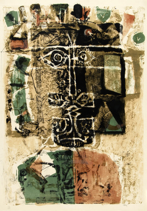 Roi vert et rouge