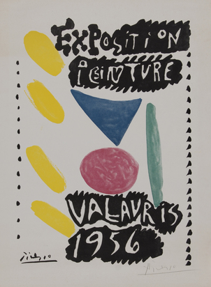 Poster. Exposition Peinture Vallauris