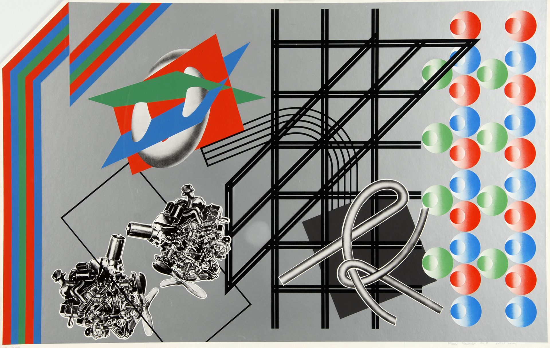 Peter Phillips, 3 sheets: TransORBITALmission, 1968; Boublebubblebrain, 1968; TURBOsonic, 1968