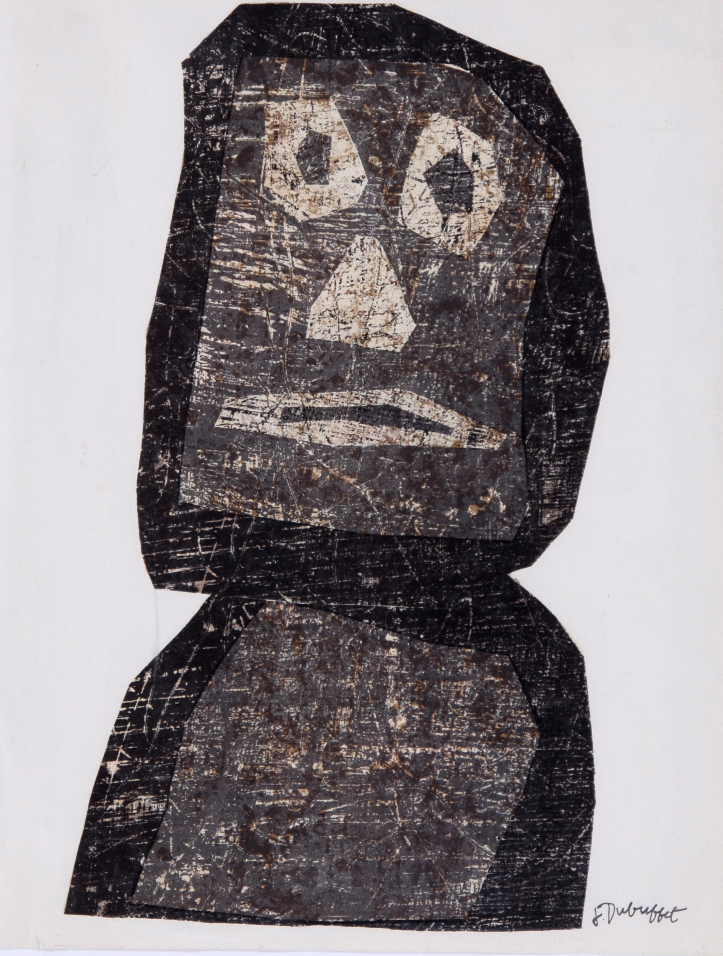 Jean Dubuffet, Le guerrier