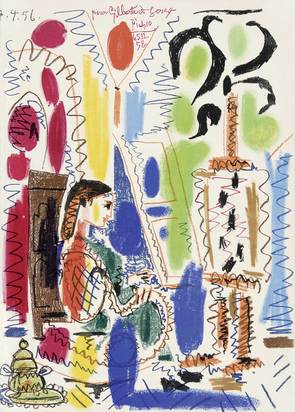 L'Atelier de Cannes, 1956, aus "Dans l'atelier de Picasso"