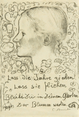 10 Blätter: C. Amiet; N. Araki; J. Gachnang; C. Herdeg; F. Schröder-Sonnenstern; Anonym (5)