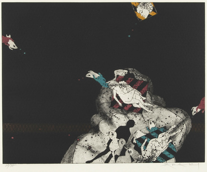 2 Blätter: Basse marée, 1971; Le rêve d'hiver