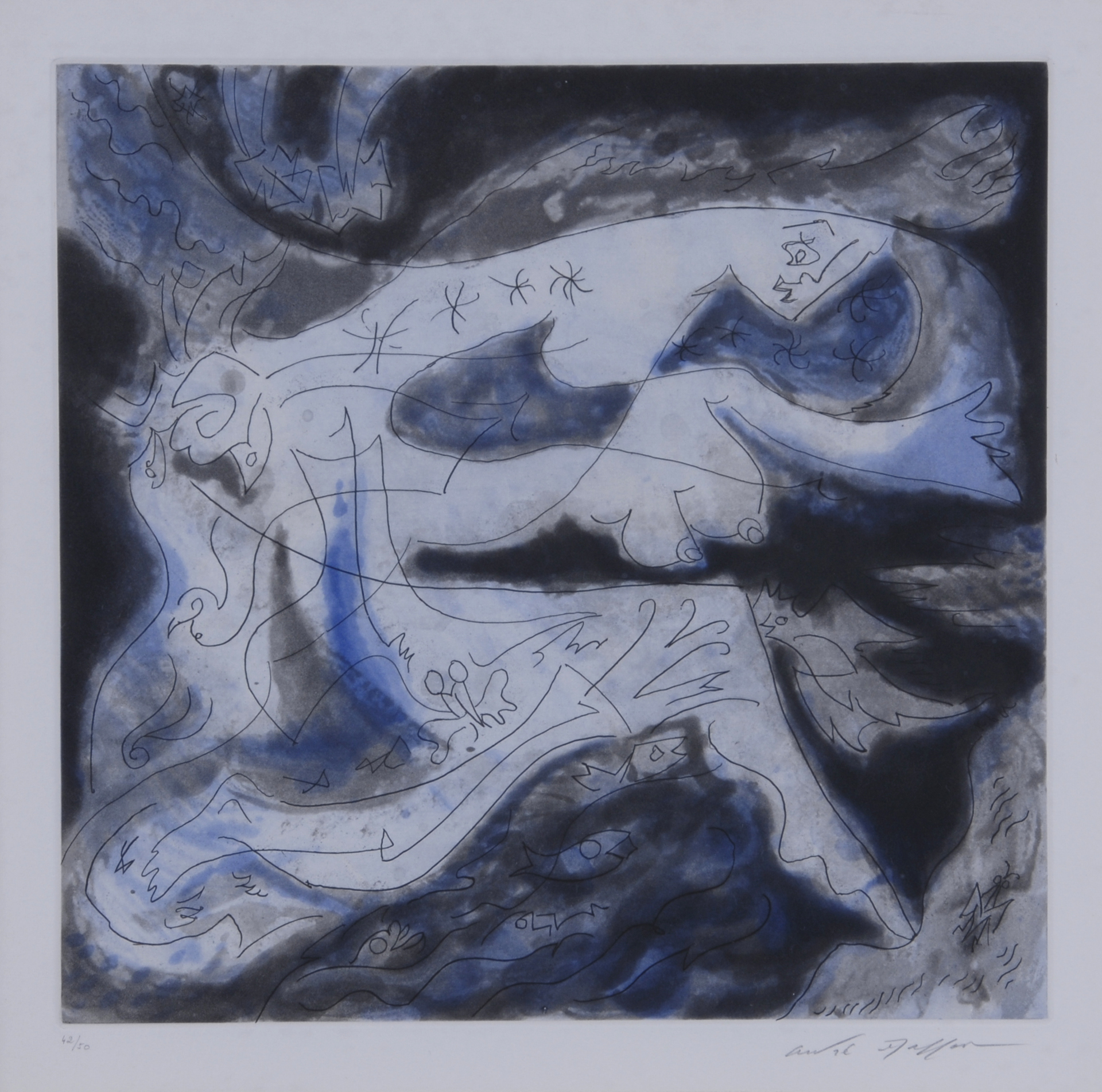 André Masson, Femme nu