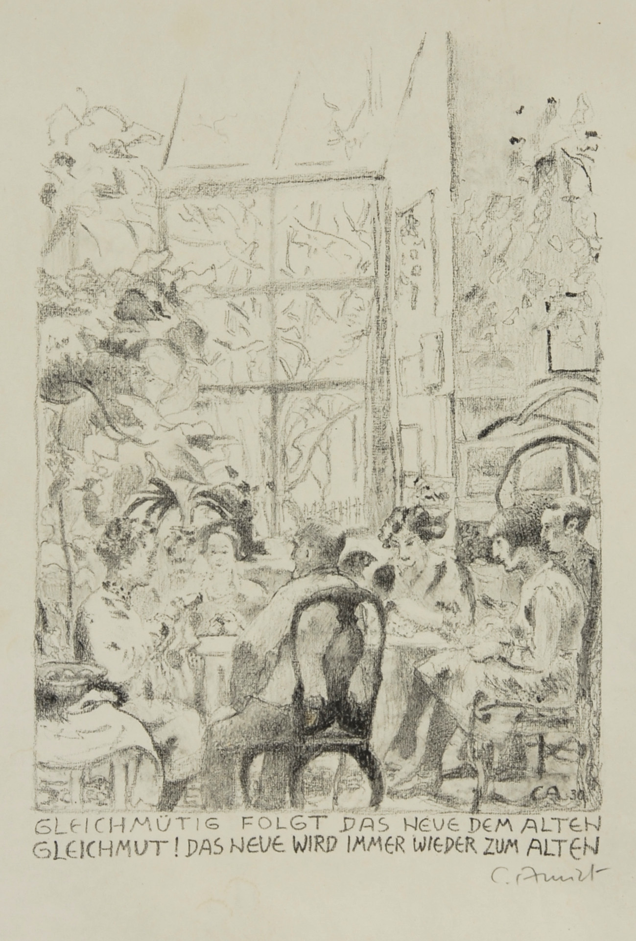Grafik, 9 sheets: C. Amiet (2); A. Bourdelle; P. Jouve; Lucebert; J. Villon; E. Pignon; A. Dunoyer de Segonzac; Anonymous