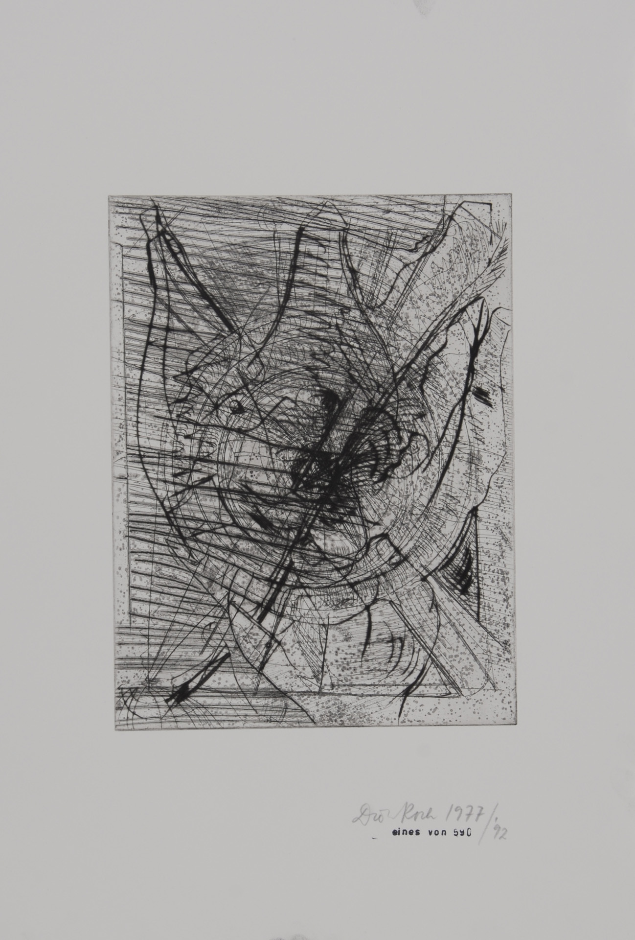 Dieter Roth, Composition II, 1977, from "Composition I-V"