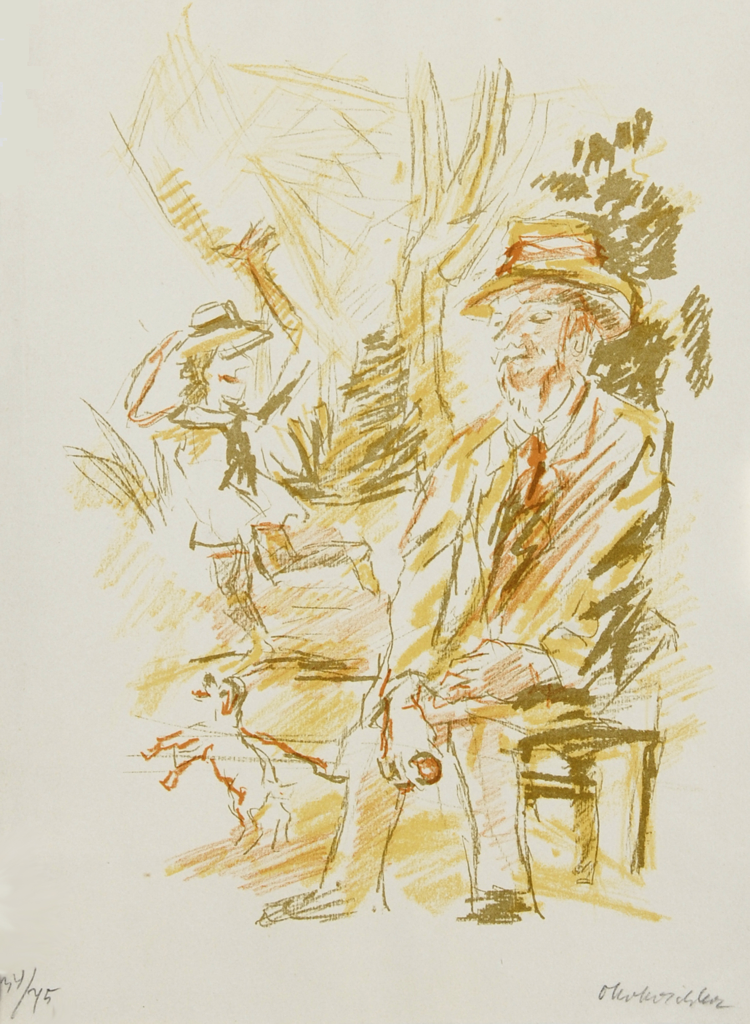 Oskar Kokoschka, Erlebnis in Neapel