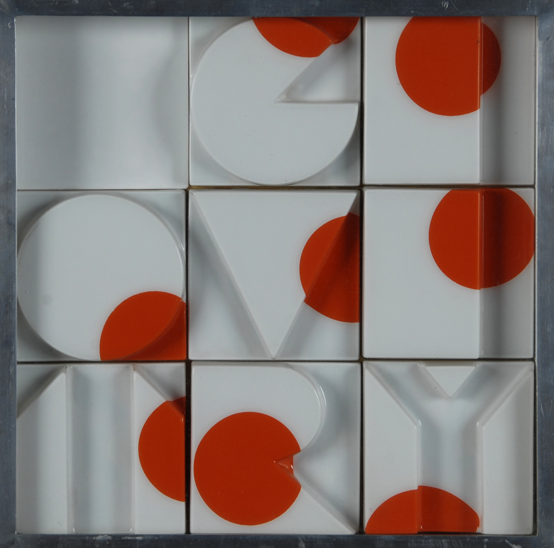 Joe Tilson, Small 3-D Geometry