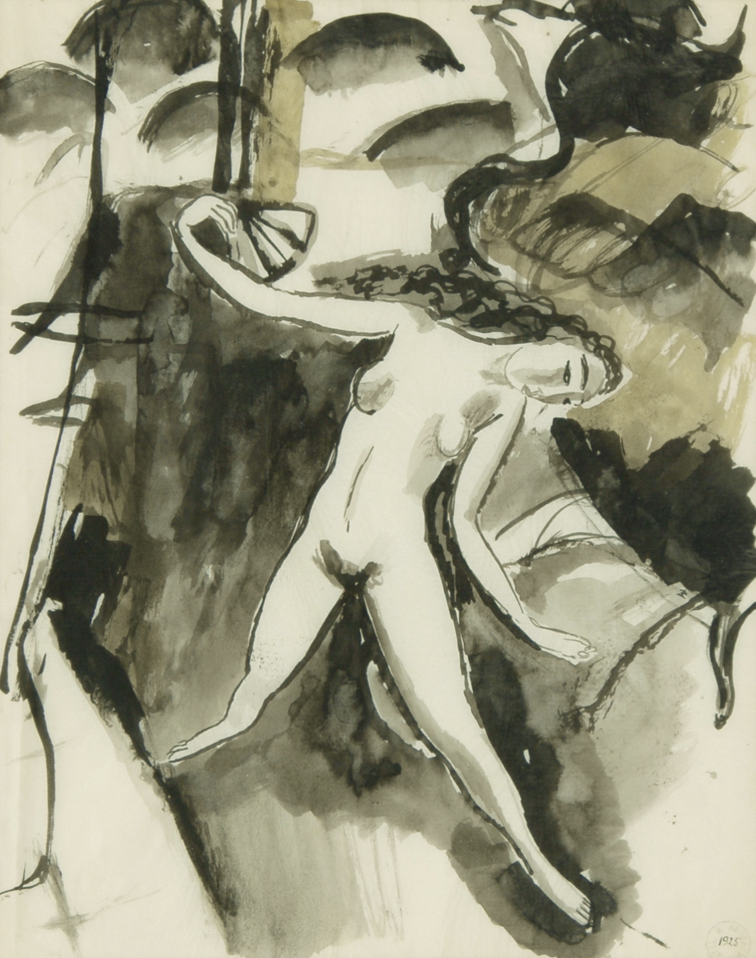 Maurice Barraud, Femme nue allongée