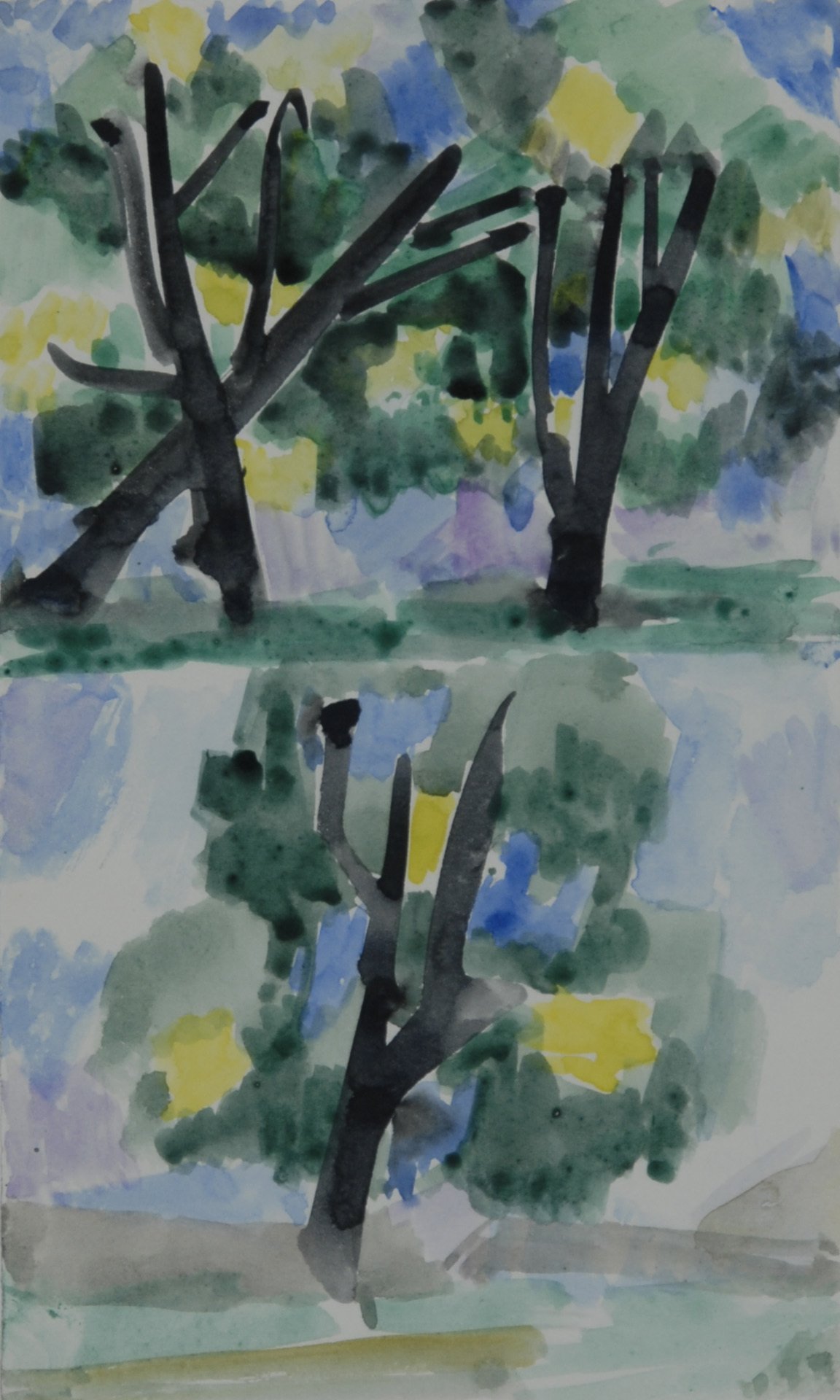 Johannes Itten, Baumstudie