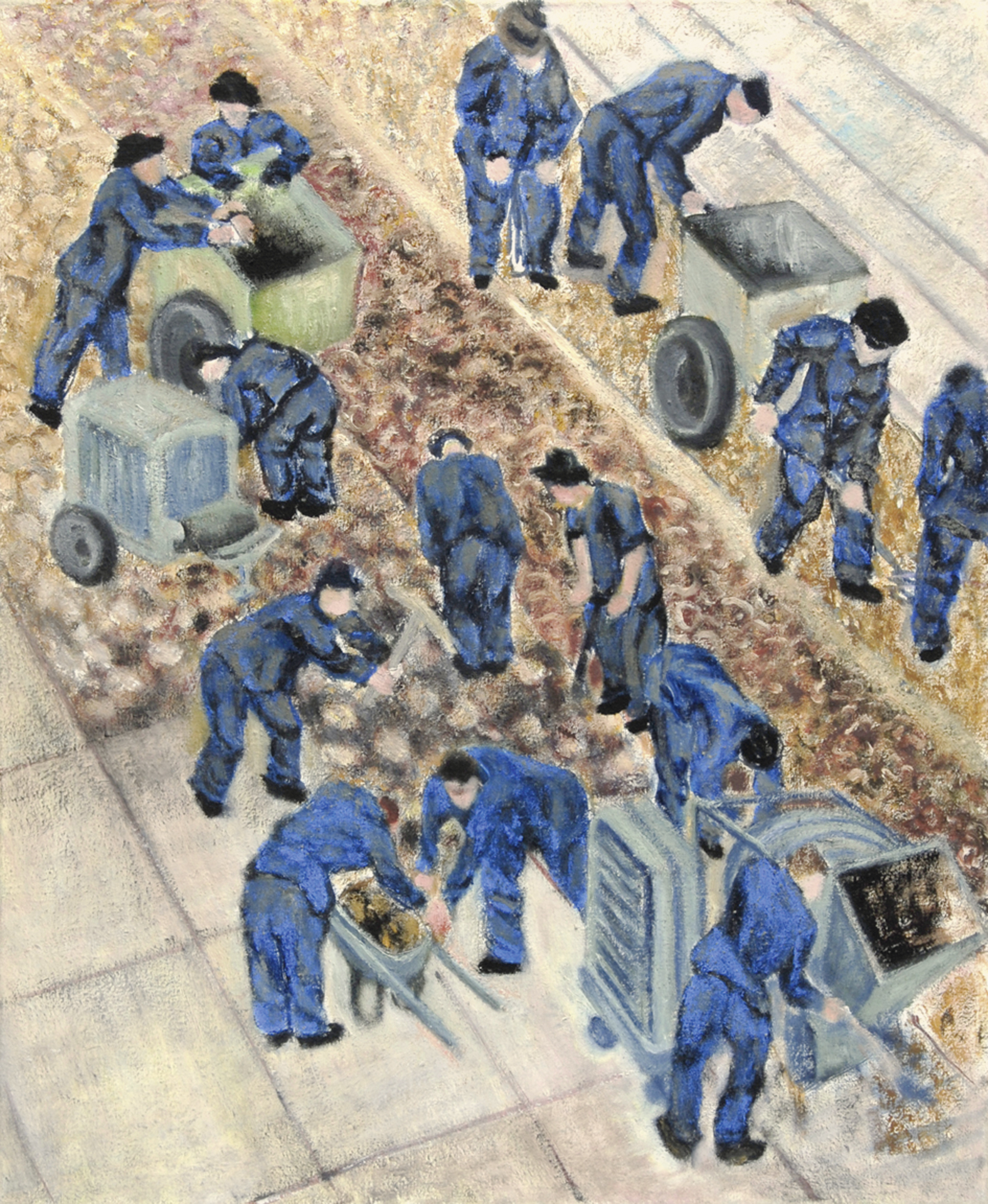 Paul Camenisch, Strassenbaustelle I