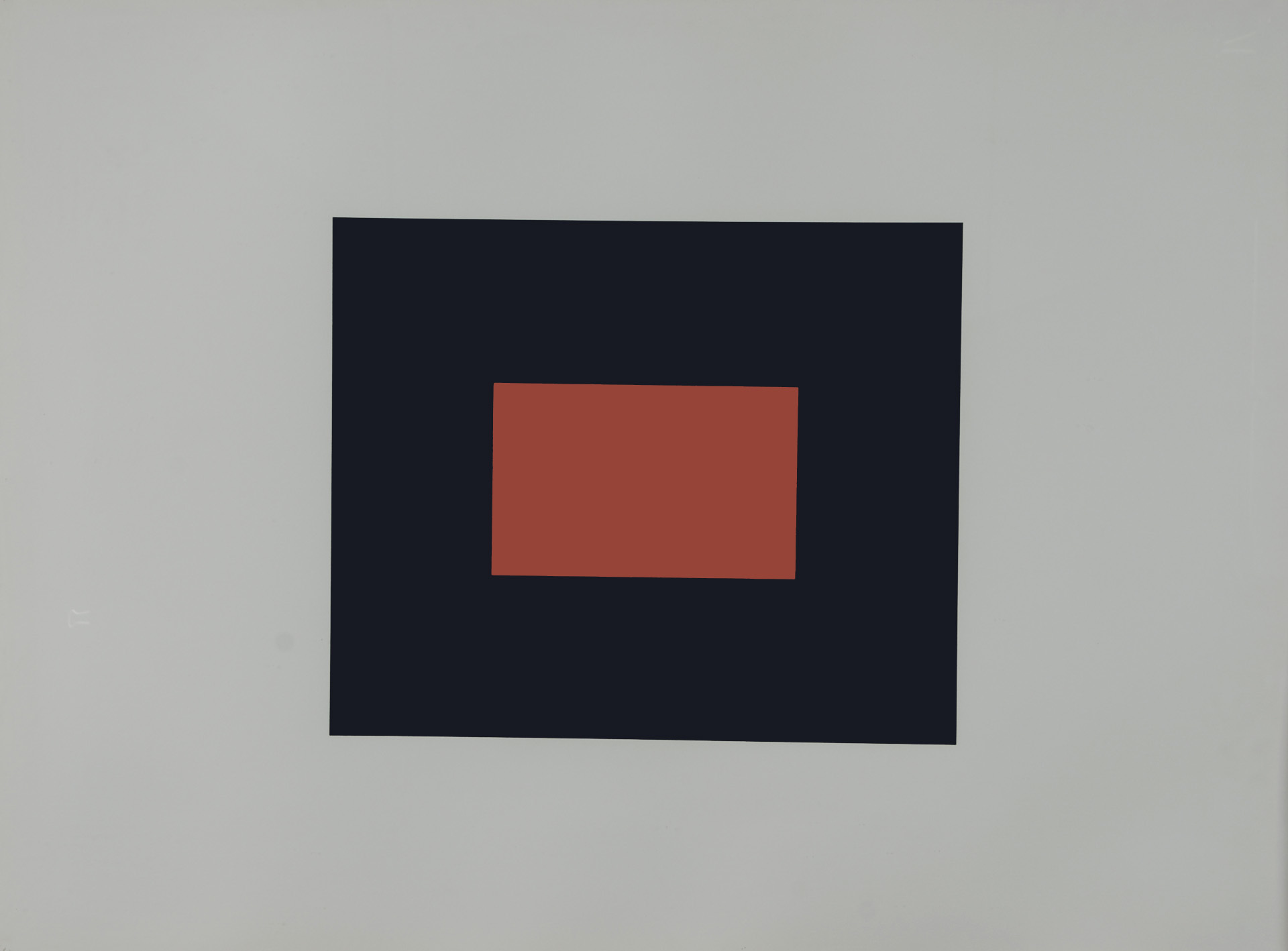 Peter Joseph, Orange Red with Dark Blue