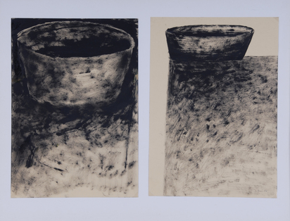 Diptychon. Ohne Titel