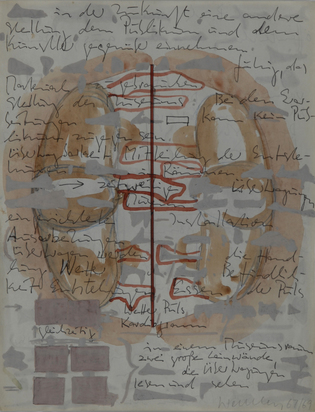 Recto/verso: Ohne Titel