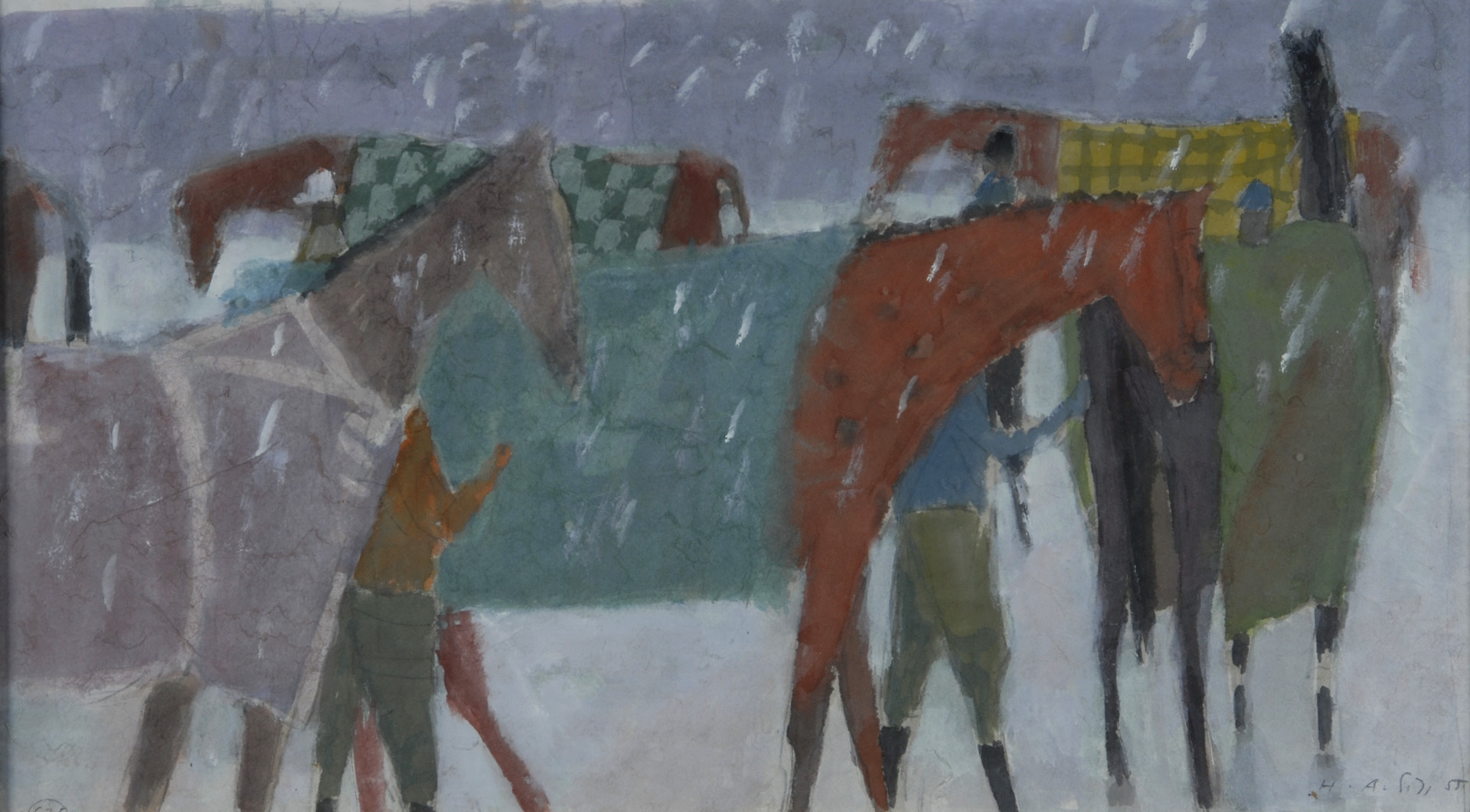 Hermann-Alfred Sigg, Pferde in Bewegung