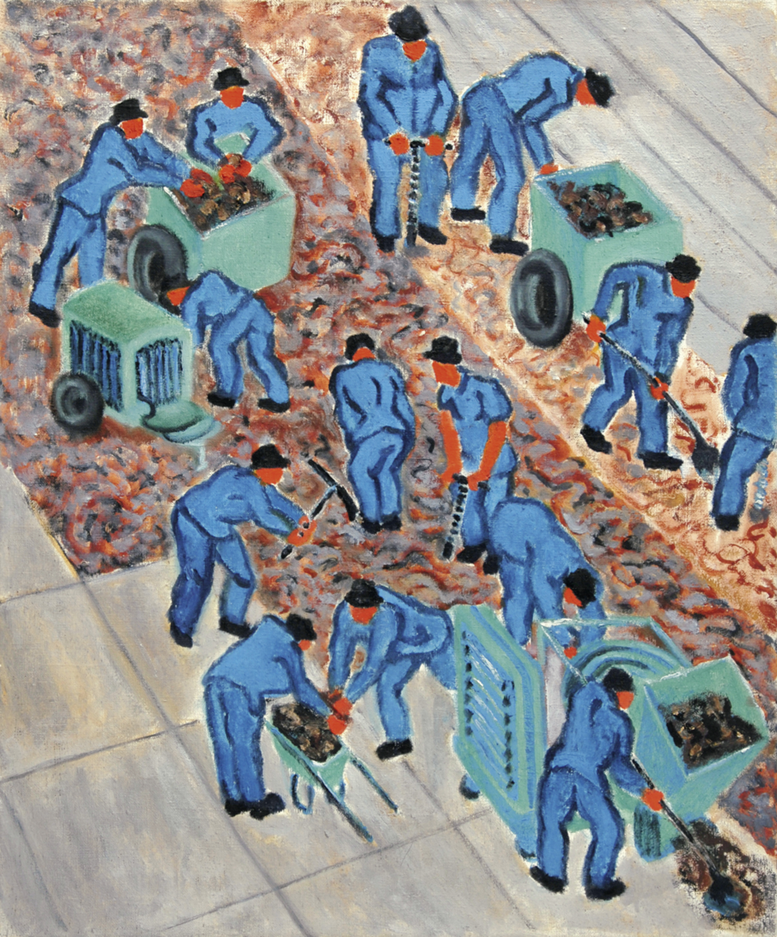 Paul Camenisch, Strassenbaustelle II