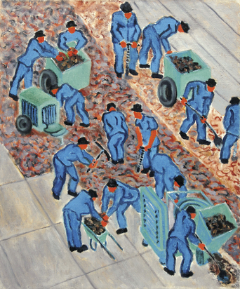 Strassenbaustelle II