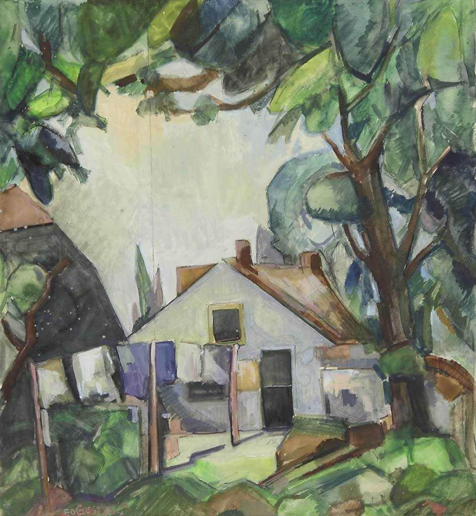 Leo Gestel, Haus im Grünen