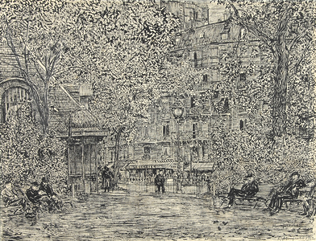 Rudolf Mumprecht, Paris