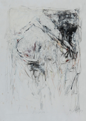 2 Blätter: Ohne Titel, 1984; Spargel
