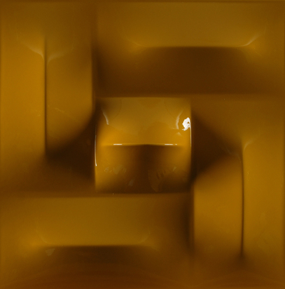 Polymodul-Wandobjekt (Schwertformen)
