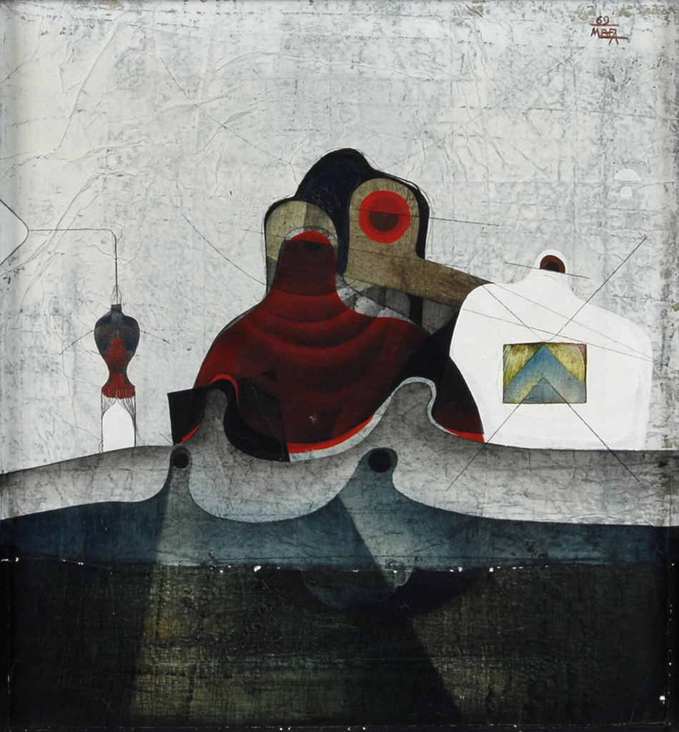 Manolo Bea, 2 paintings: Untitled, 1969; 1971