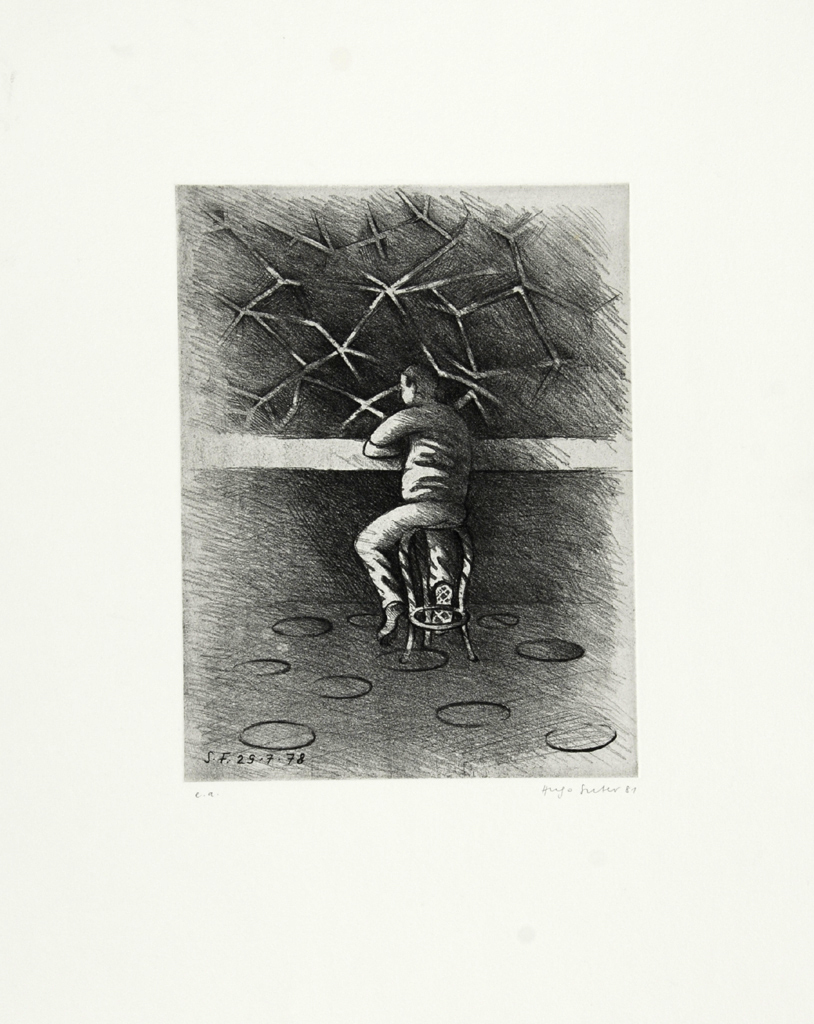 Grafik, 6 sheets: A. Thomkins (2); H. Suter; L. Ikemura; F.A. Wyss; O. Bräuninger