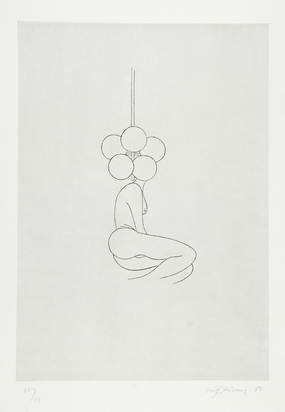 Blatt 1, aus "Urs Lüthi. Portfolio"
