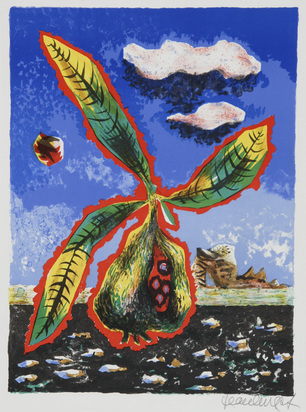3 sheets: Le Coq; Krieg und Frieden; Figue grecque