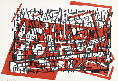 8 Blätter: P. Dorazio; W. Bodmer; T. Eble; M. Kämpf; W. Moeschlin; R. Vieillard; usw.