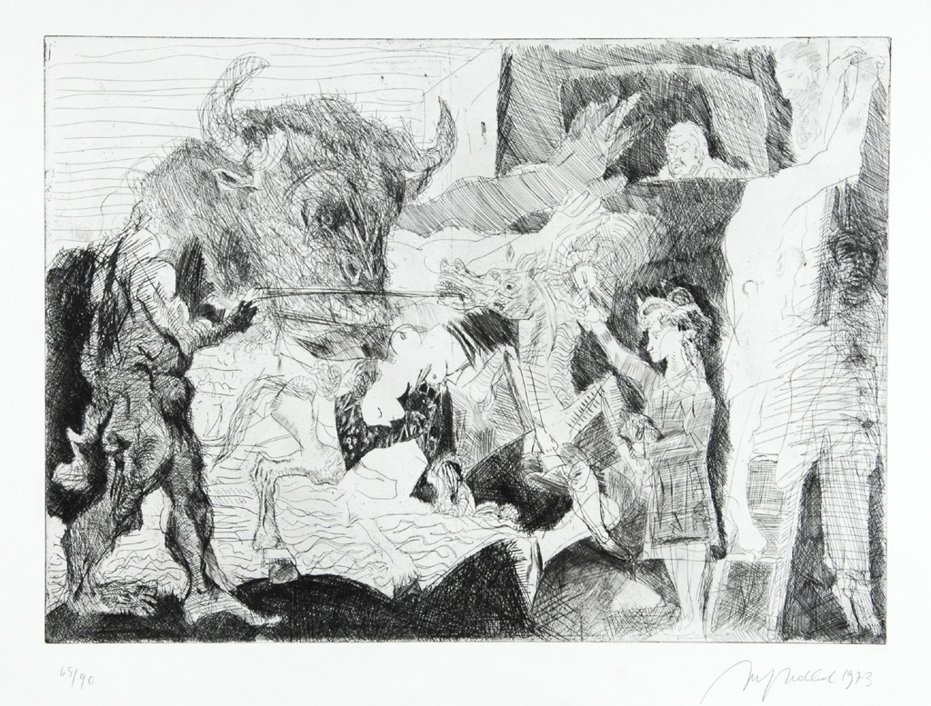 Alfred Hrdlicka, Tauromachie (Hommage à Picasso II)