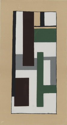 Sheet from "Album von 10 Serigrafien"