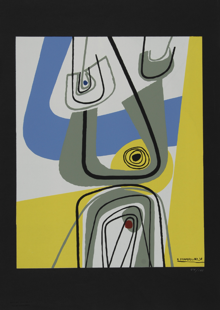 Grafik, 7 Blätter: E. Becheroni (2); A. M. Landi; A. Perilli; E. Prampolini; Soldati; Baui
