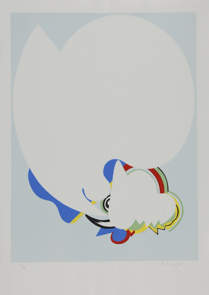 Rémy Zaugg, 4 sheets: Untitled, 1968 (3); Rémy Zaugg - Galerie Brechbühl, Grenchen, 1969