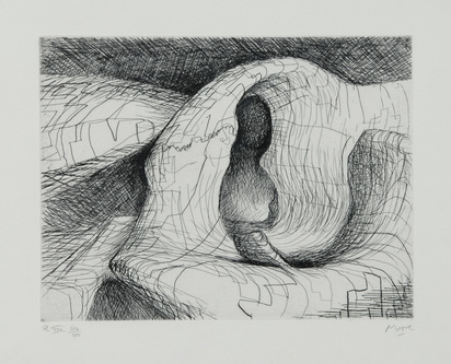 Blatt VIII, 1969, from "Elphant Skull"