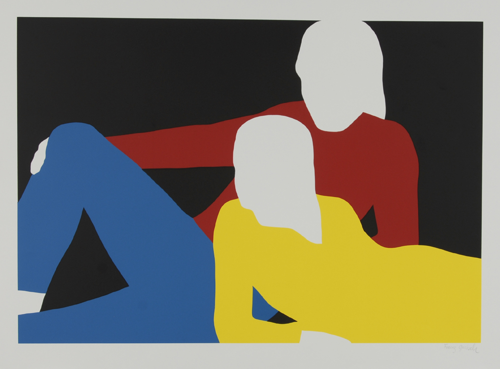 Franz Gertsch, Paar, from "Rolling Stones"