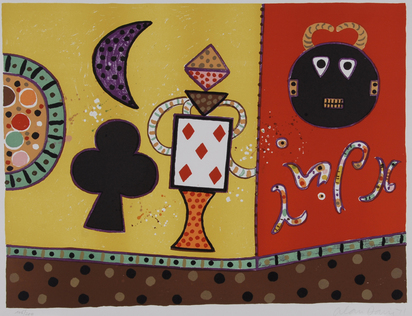 Guli Wall, 1971, from "Graphikmappe des Schweizerischen Kunstvereins"