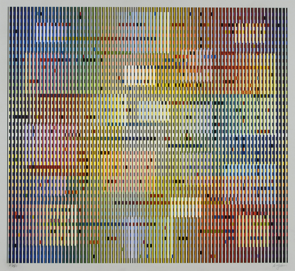 Yaacov Agam, Tapigraphie