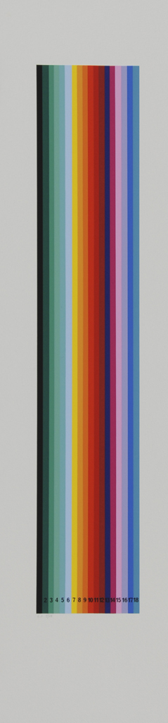 Yaacov Agam, 11 sheets: Untitled